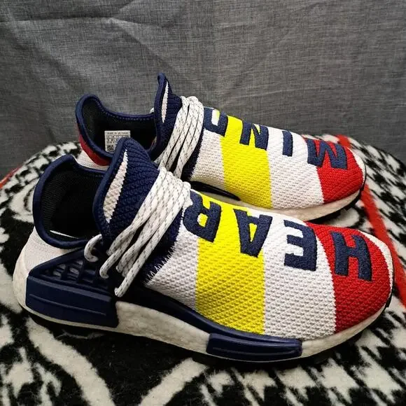 %Adidas x Billionaire Boys Club HEART/MIND NMD Human race Men’s Sz 9 / A 38